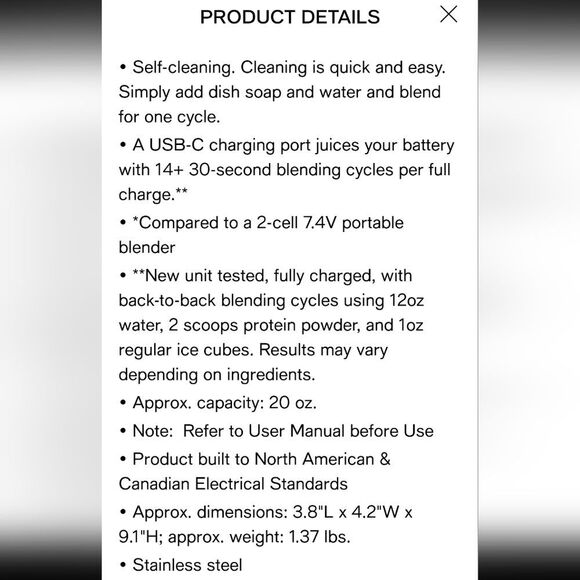 NutriBullet Flip Insulated Portable Blender- Black - Picture 12 of 15